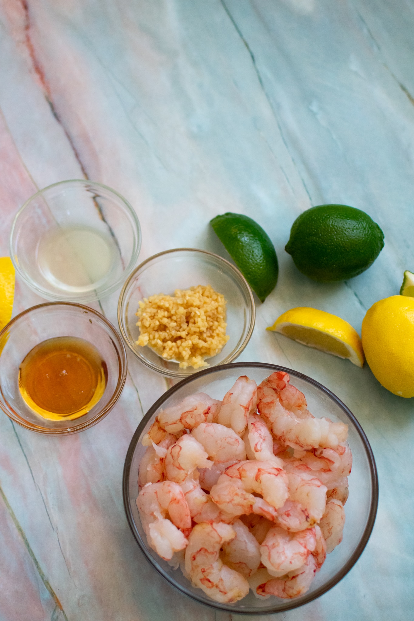 Easy 30-Minute Shrimp Tacos with Creamy Lime Slaw Ingredients