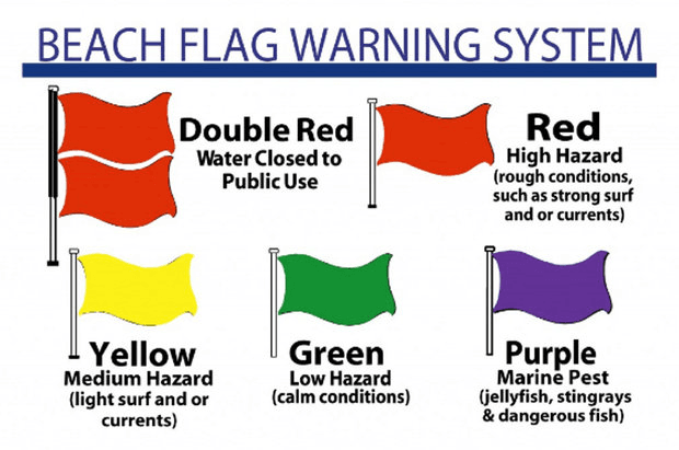 Beach Flag Warning System 