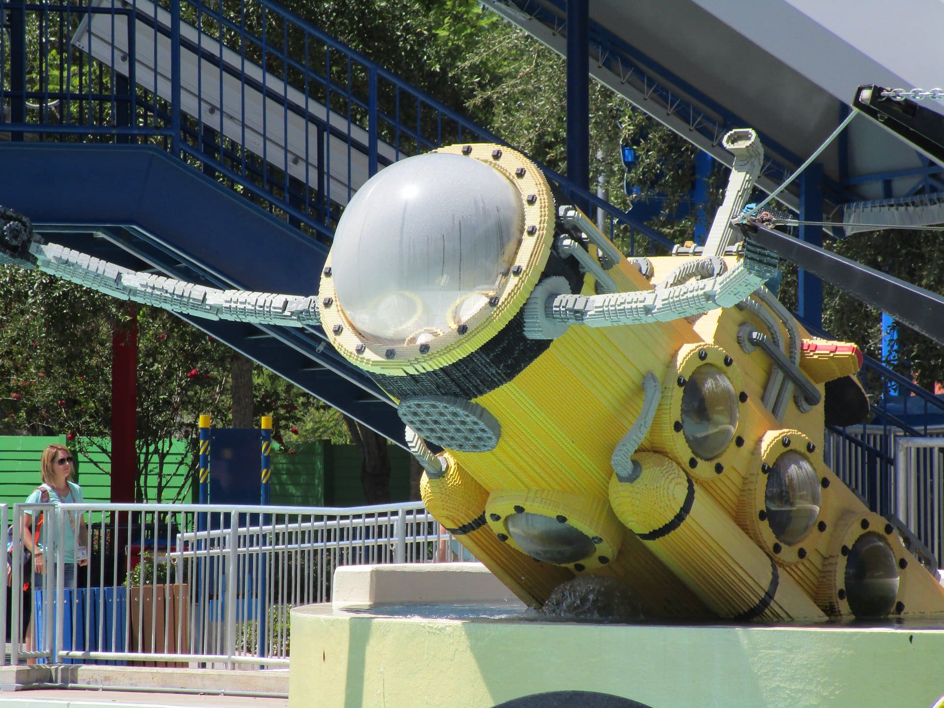 Lego sculptures at Legoland Florida Resort