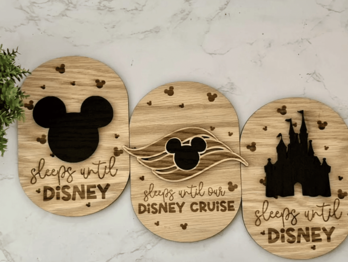 Disney Vacation Countdown Chalkboard