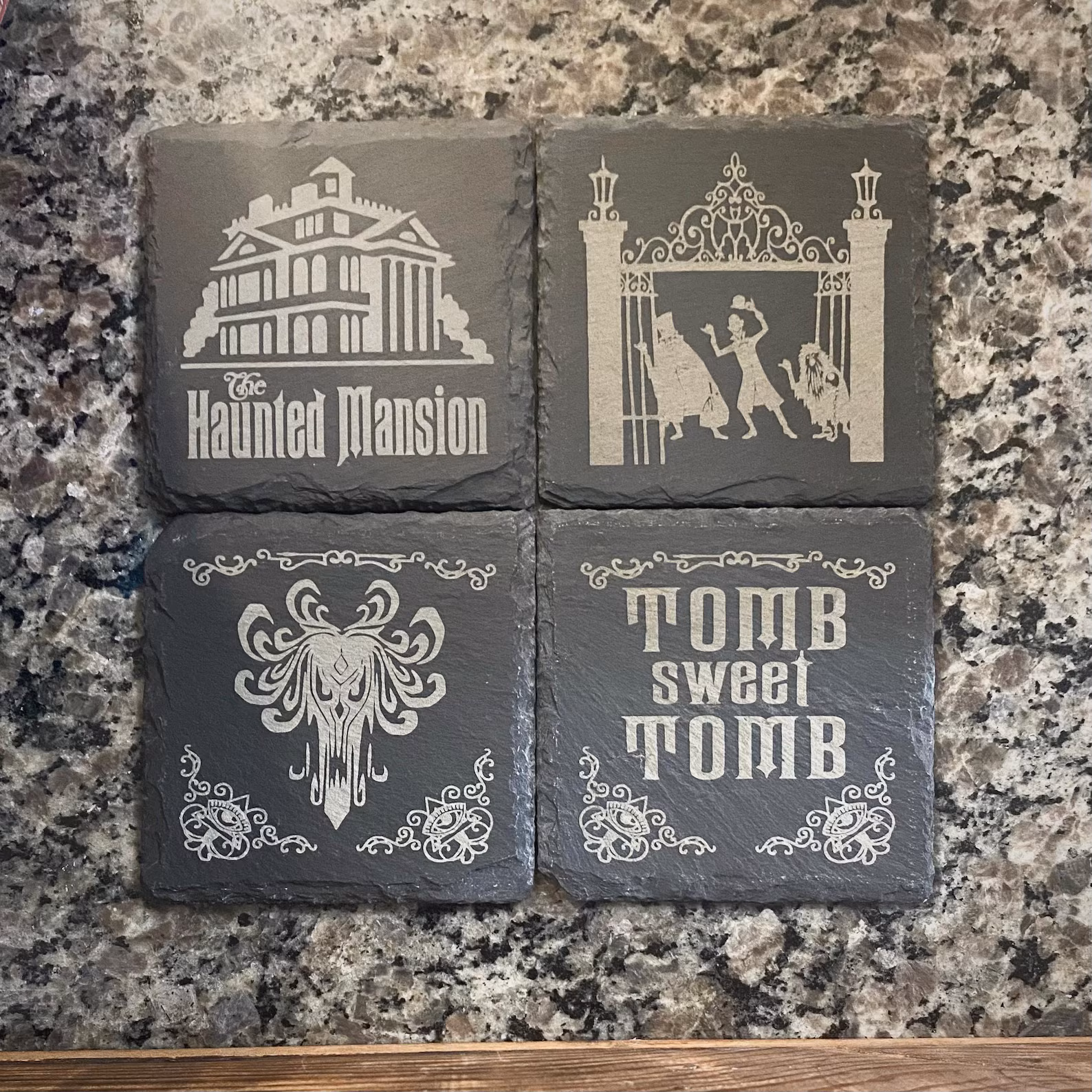 Haunted Mansion Coasters