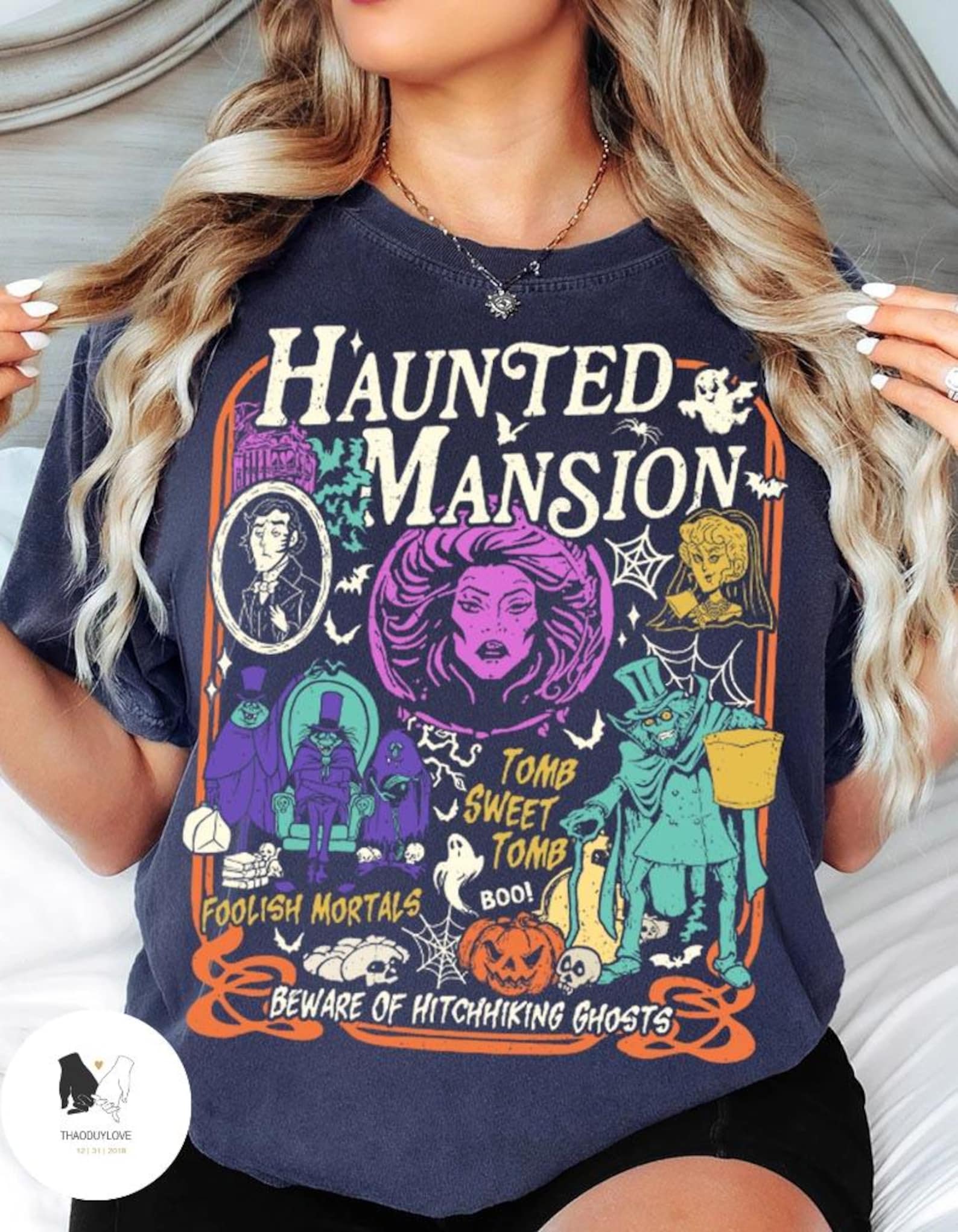 Retro The Haunted Mansion Shirt