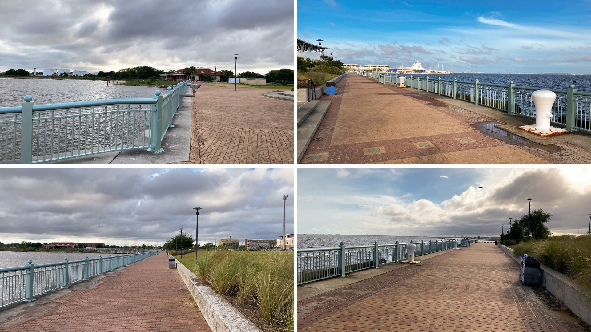 Community Maritime Park walking path 